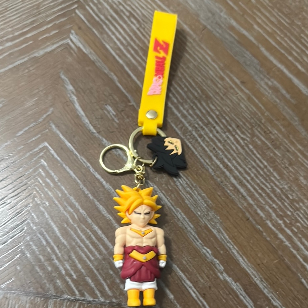 DragonBall Z Keychain - Yellow and Red
